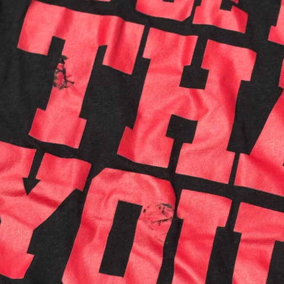 Victorias Secret PINK Atlanta Falcons Short Sleeve Shirt Size Small - Picture 5 of 5